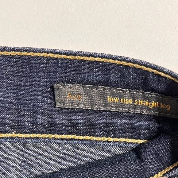 Citizens of humanity Blue Jeans straight leg size 28 waist - Picture 8 of 11